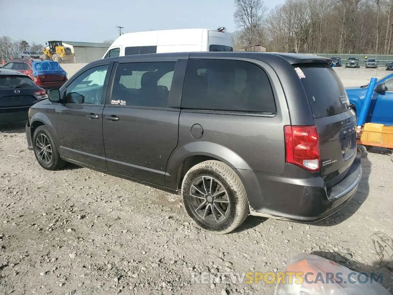 2 fotografías del automóvil dañado 2C4RDGEG0KR571006 DODGE CARAVAN 2019