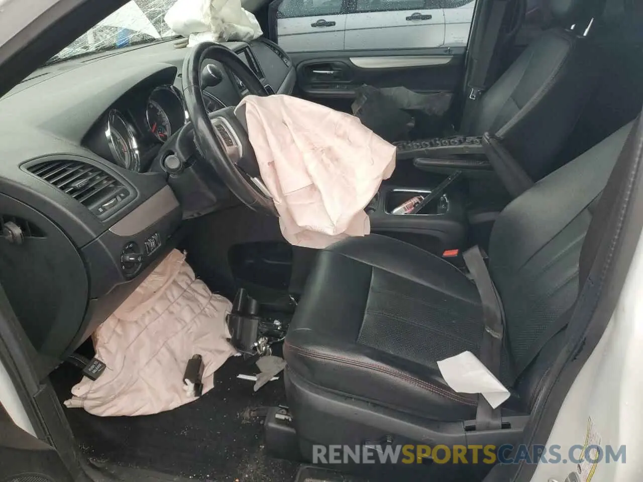 7 fotografías del automóvil dañado 2C4RDGEG0KR620575 DODGE CARAVAN 2019