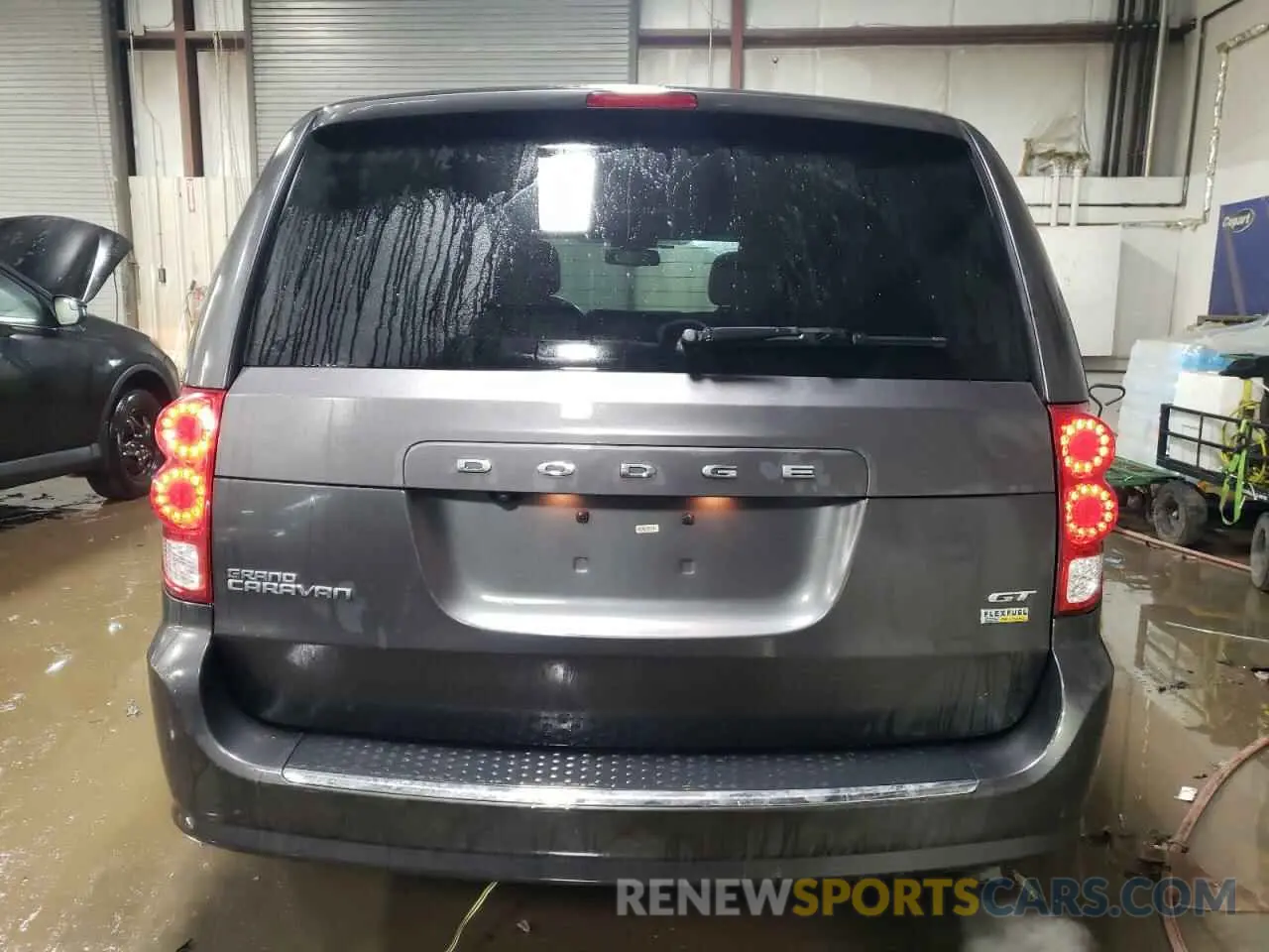 6 fotografías del automóvil dañado 2C4RDGEG0KR641023 DODGE CARAVAN 2019