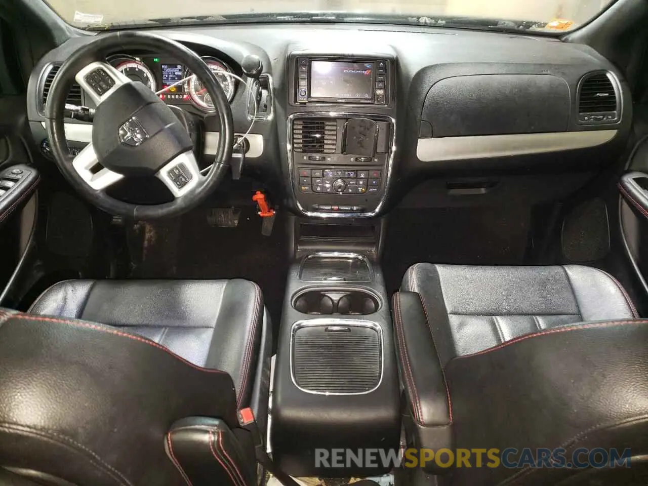 8 fotografías del automóvil dañado 2C4RDGEG0KR641023 DODGE CARAVAN 2019