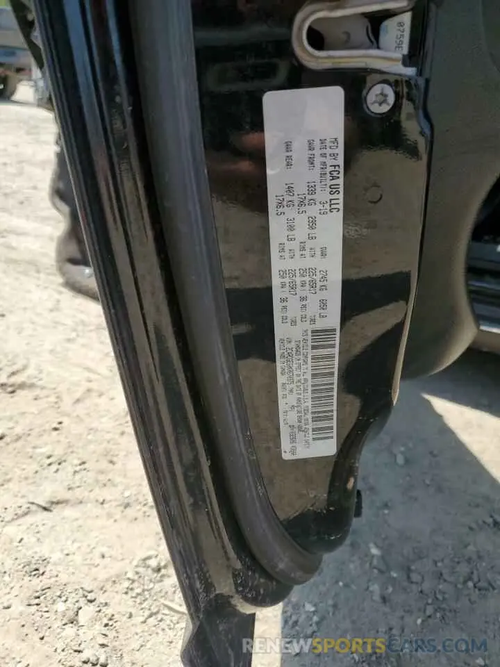 13 fotografías del automóvil dañado 2C4RDGEG0KR670375 DODGE CARAVAN 2019