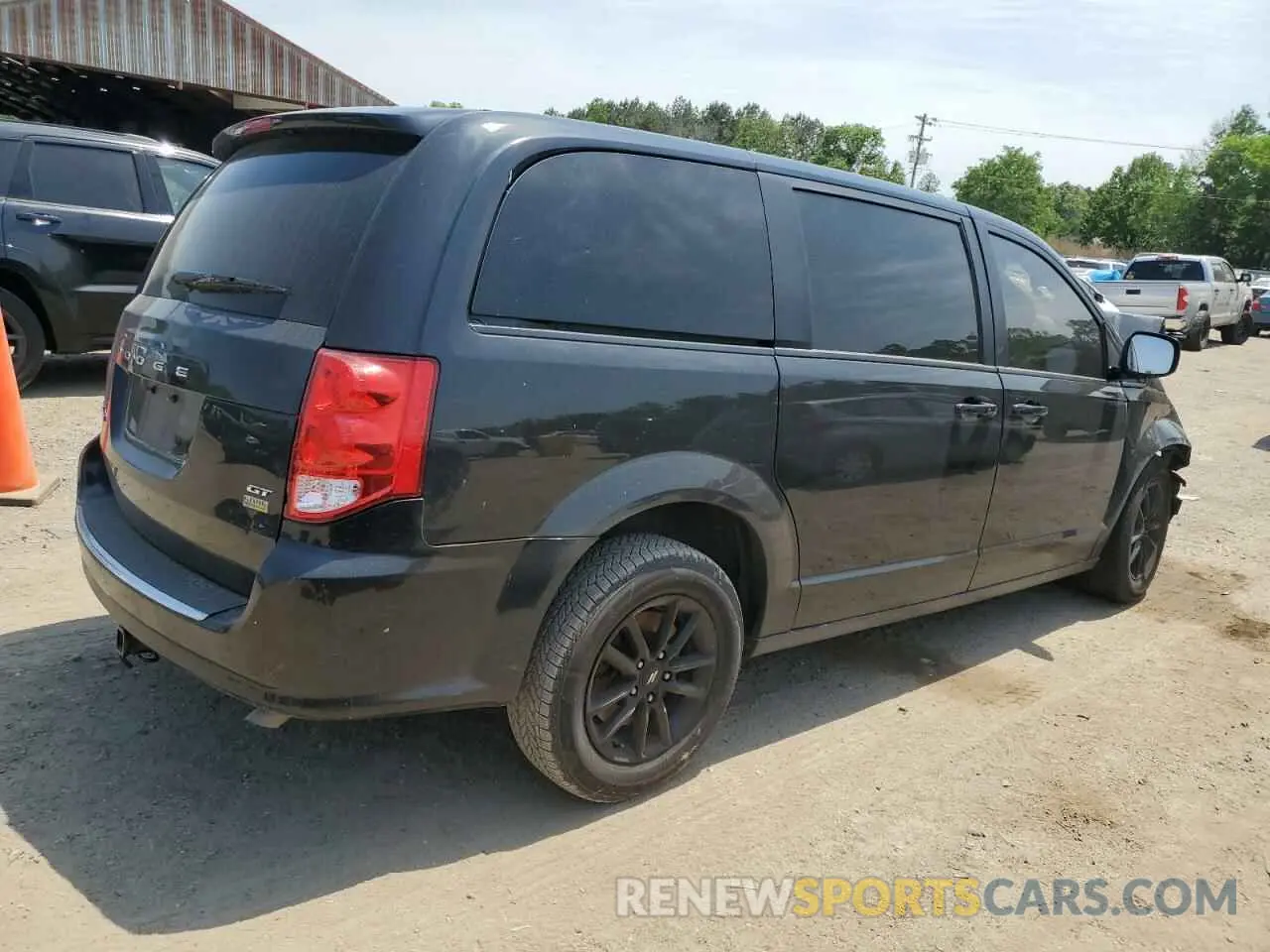 3 fotografías del automóvil dañado 2C4RDGEG0KR670375 DODGE CARAVAN 2019