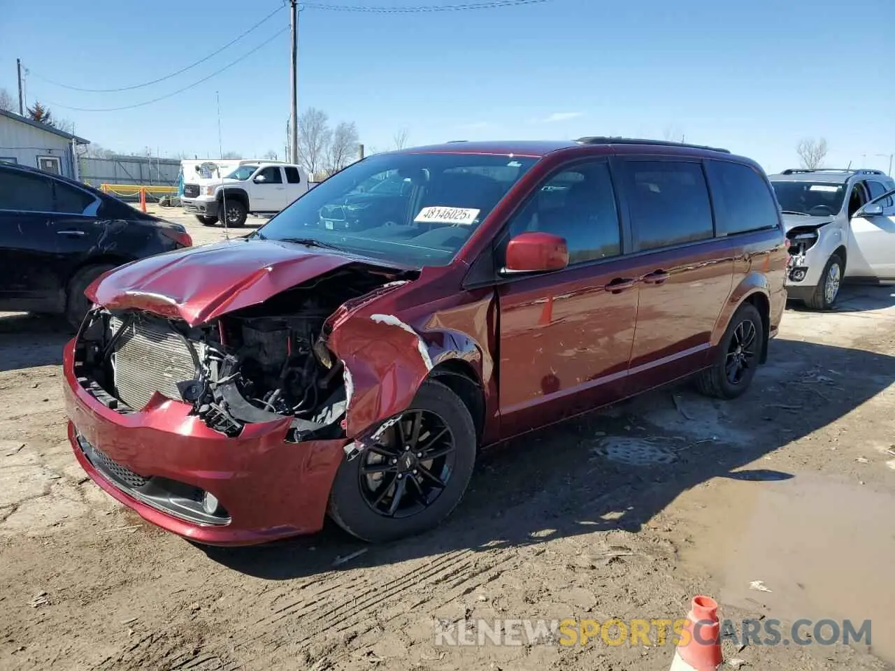 1 fotografías del automóvil dañado 2C4RDGEG0KR743020 DODGE CARAVAN 2019