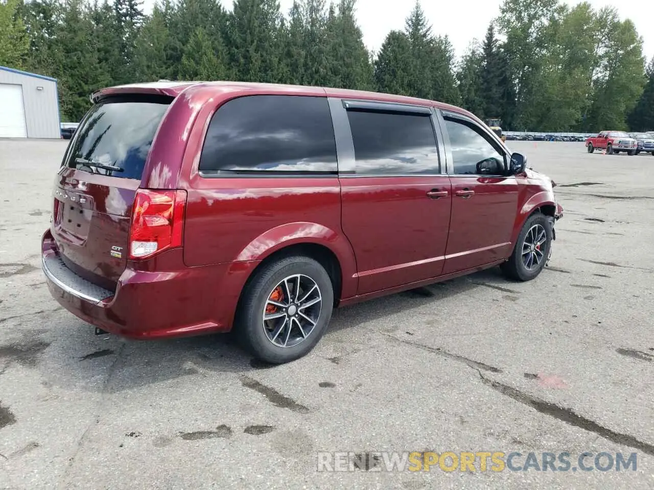 3 fotografías del automóvil dañado 2C4RDGEG1KR640740 DODGE CARAVAN 2019