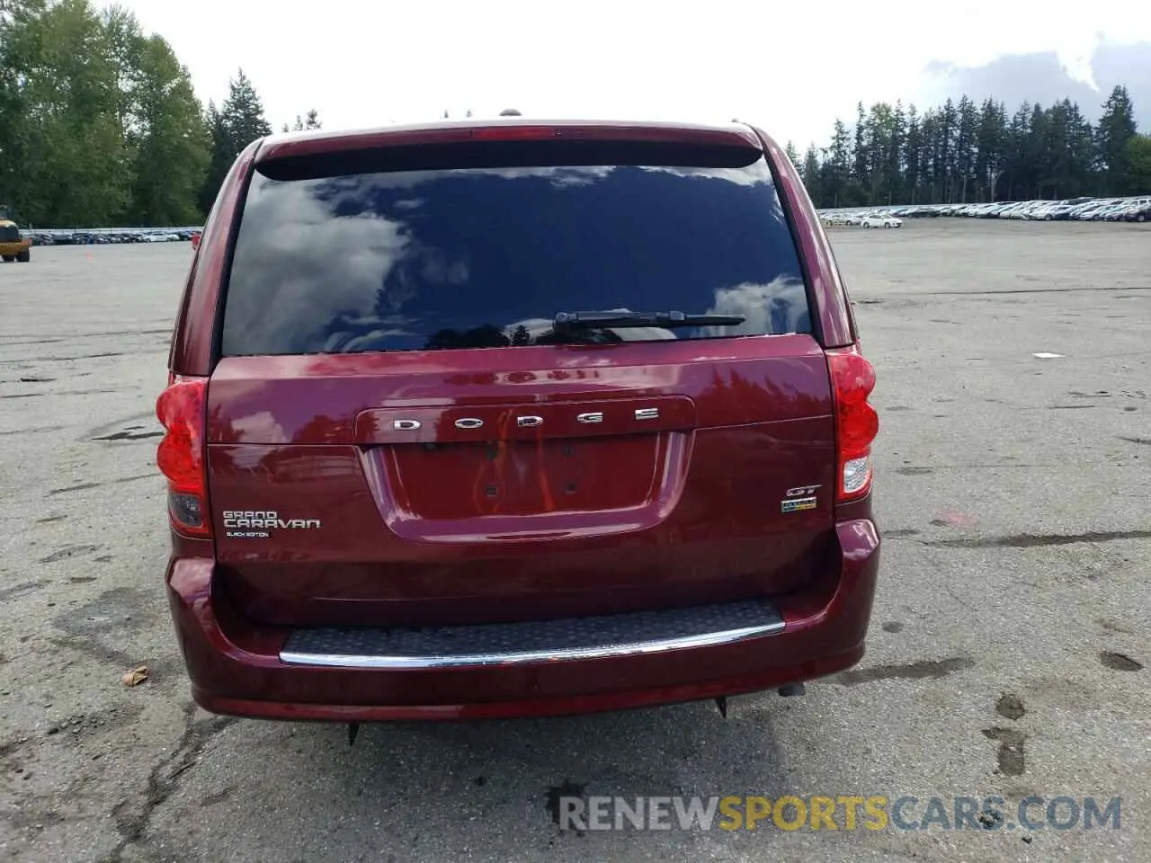 6 fotografías del automóvil dañado 2C4RDGEG1KR640740 DODGE CARAVAN 2019
