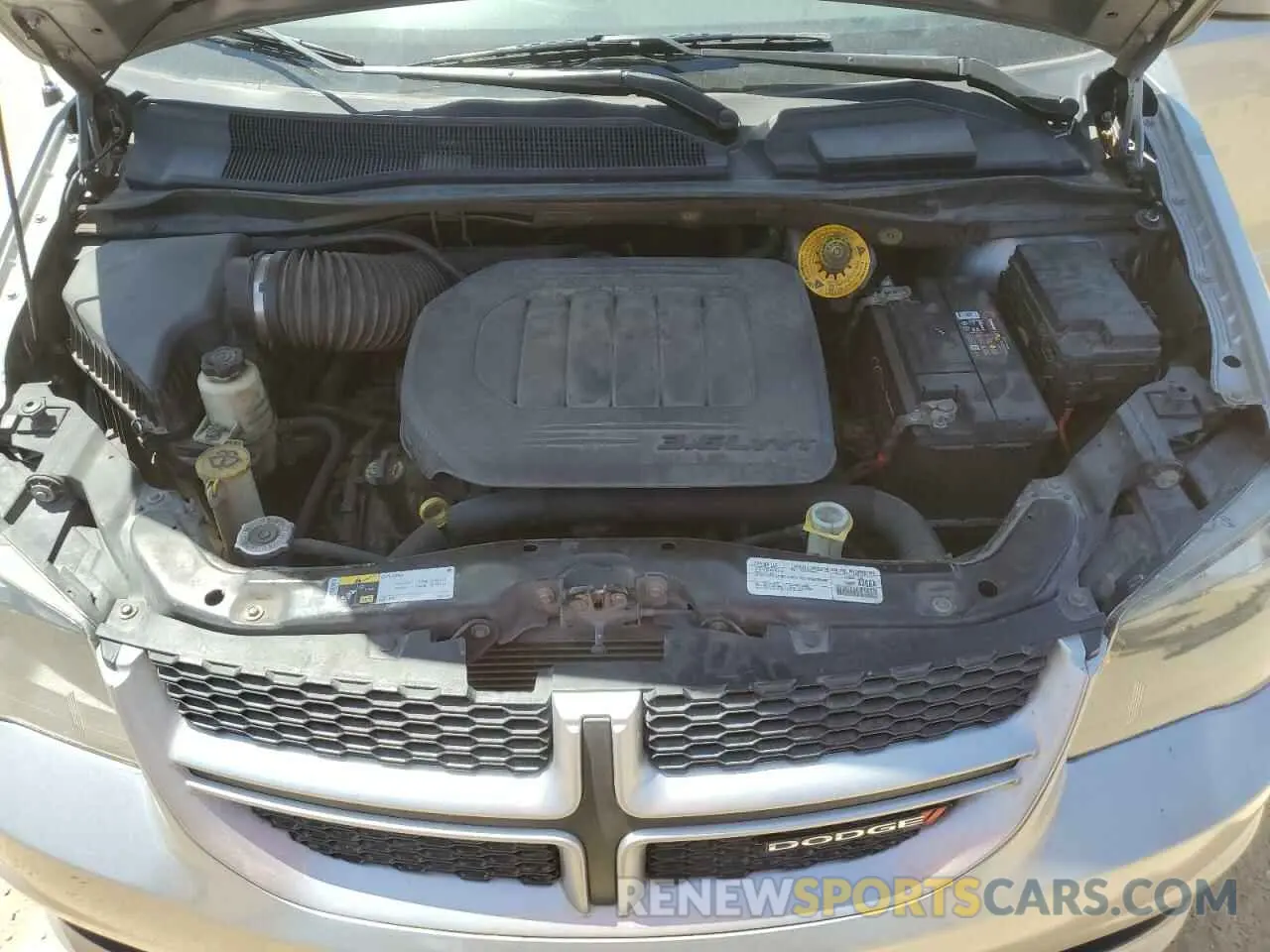 12 fotografías del automóvil dañado 2C4RDGEG1KR658672 DODGE CARAVAN 2019