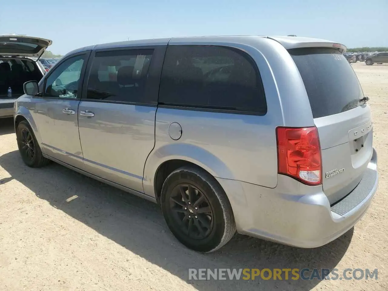 2 fotografías del automóvil dañado 2C4RDGEG1KR658672 DODGE CARAVAN 2019