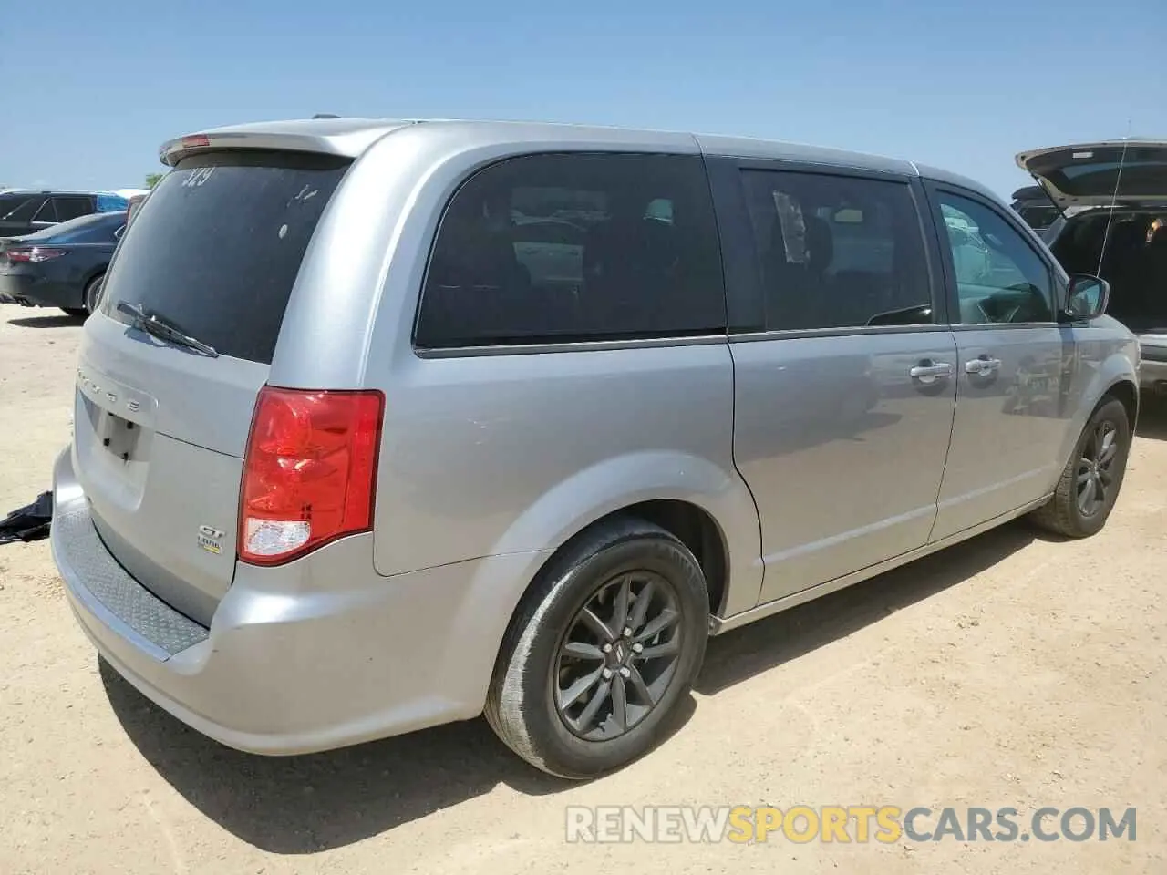 3 fotografías del automóvil dañado 2C4RDGEG1KR658672 DODGE CARAVAN 2019