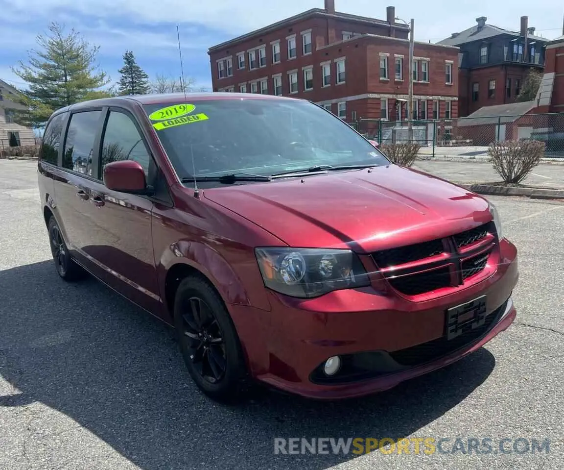 1 fotografías del automóvil dañado 2C4RDGEG1KR670692 DODGE CARAVAN 2019