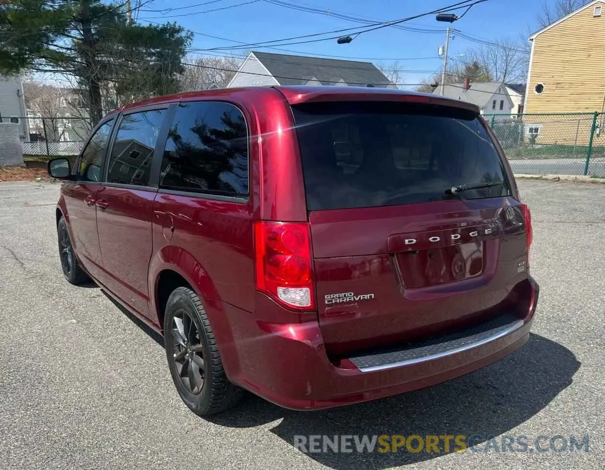 3 fotografías del automóvil dañado 2C4RDGEG1KR670692 DODGE CARAVAN 2019