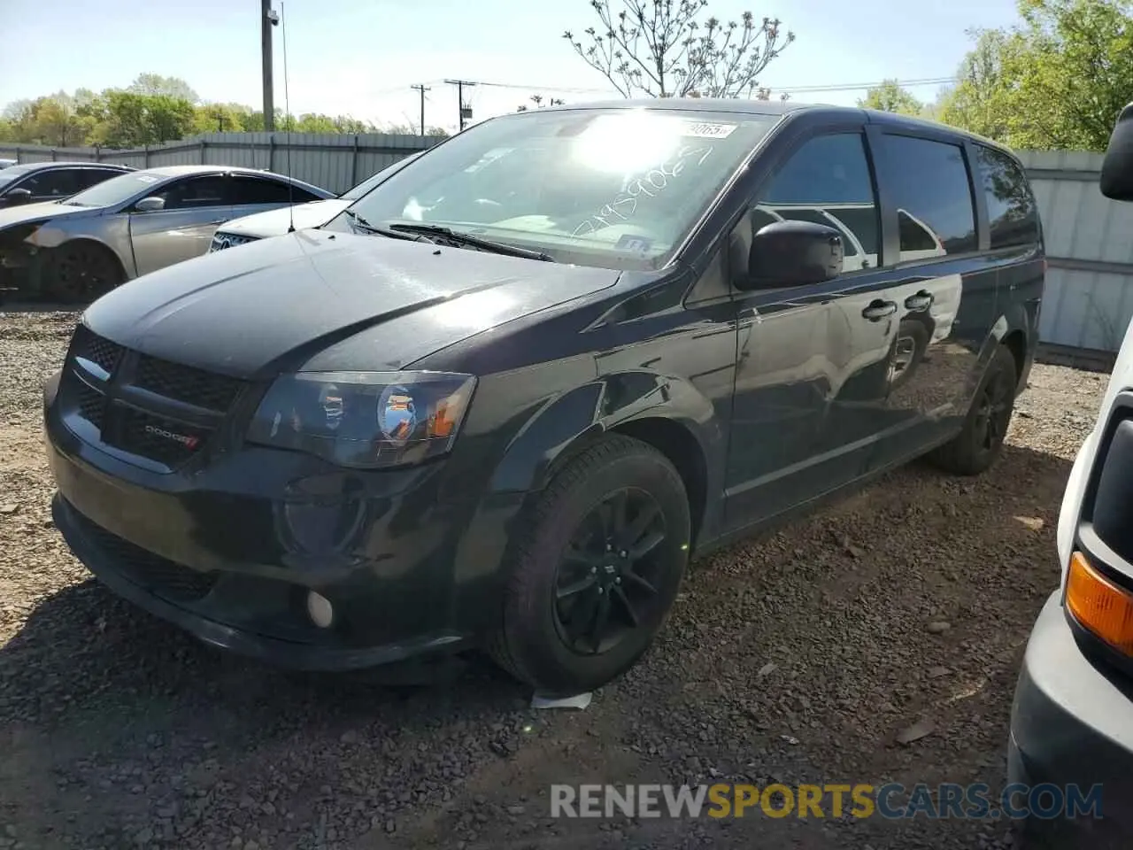 1 fotografías del automóvil dañado 2C4RDGEG1KR689761 DODGE CARAVAN 2019