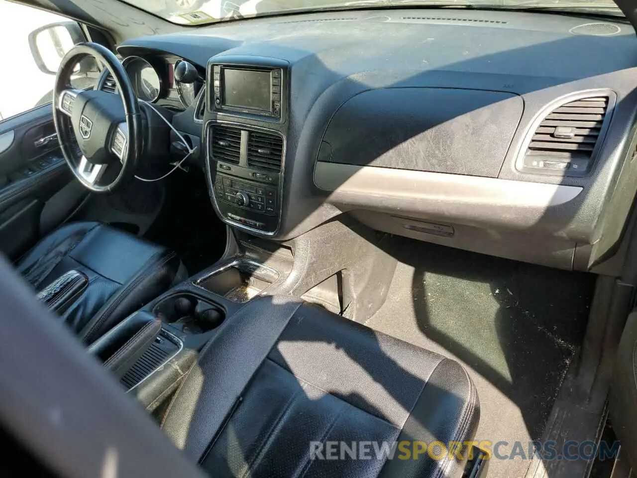 8 fotografías del automóvil dañado 2C4RDGEG1KR689761 DODGE CARAVAN 2019