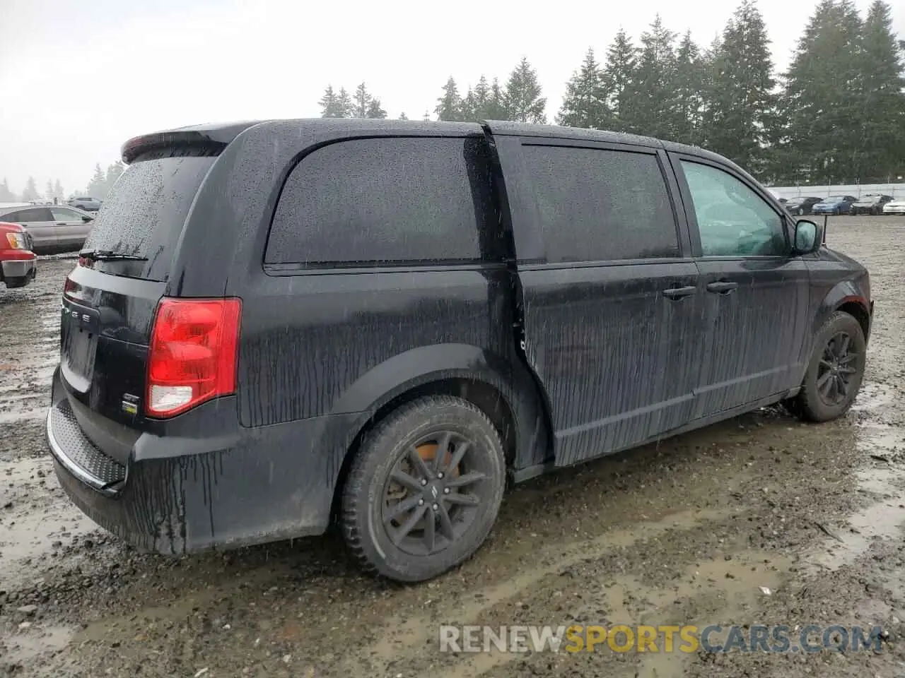 3 fotografías del automóvil dañado 2C4RDGEG1KR742314 DODGE CARAVAN 2019