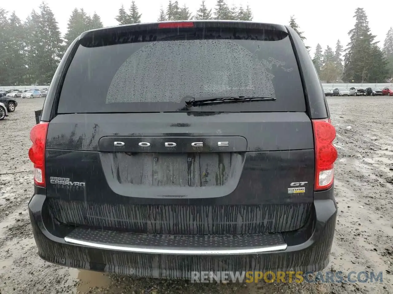 6 fotografías del automóvil dañado 2C4RDGEG1KR742314 DODGE CARAVAN 2019