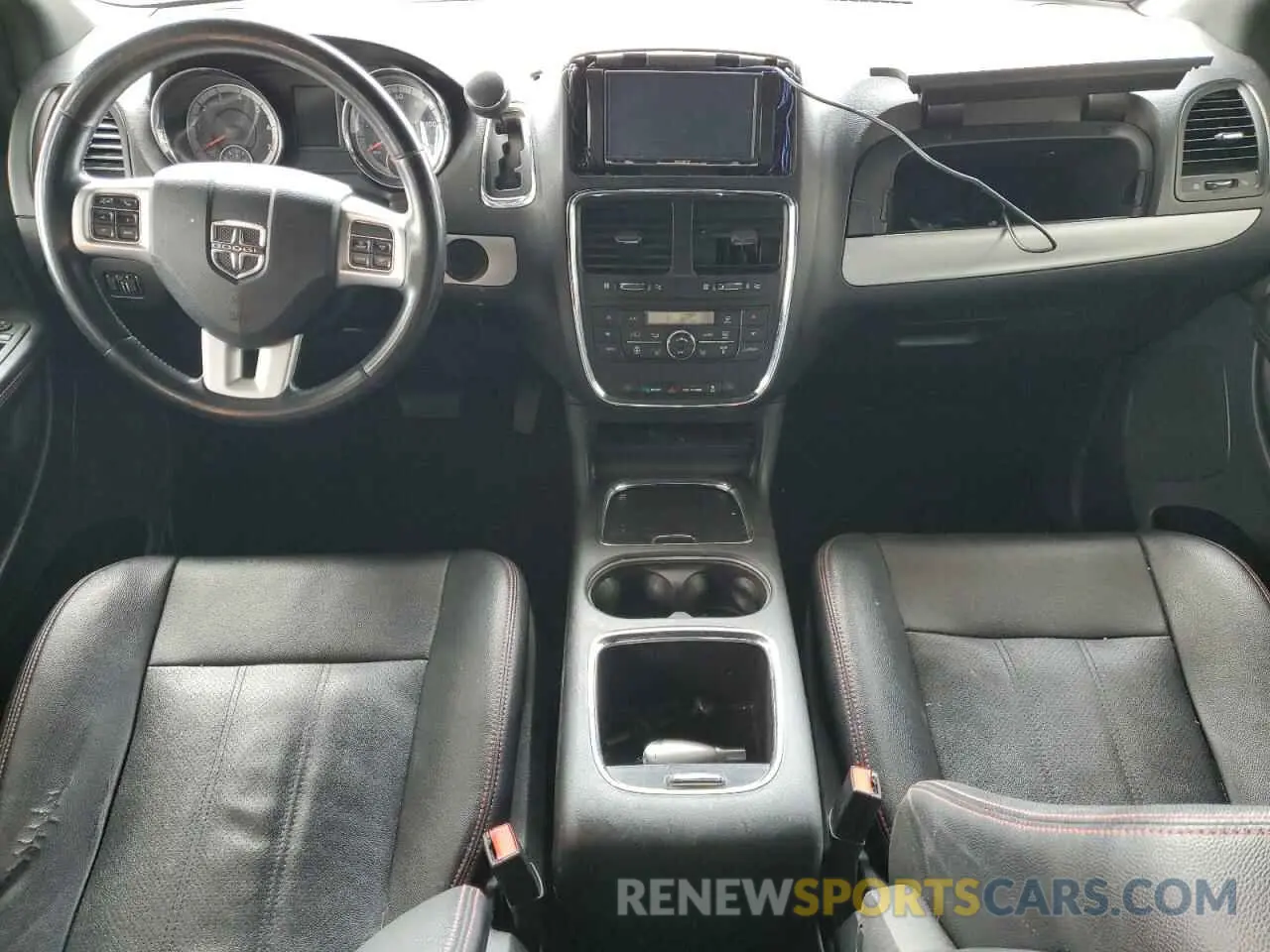 8 fotografías del automóvil dañado 2C4RDGEG2KR537956 DODGE CARAVAN 2019