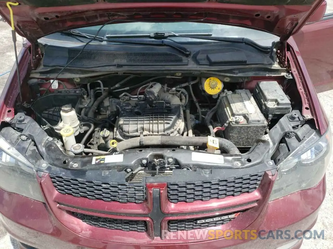 12 fotografías del automóvil dañado 2C4RDGEG2KR679398 DODGE CARAVAN 2019