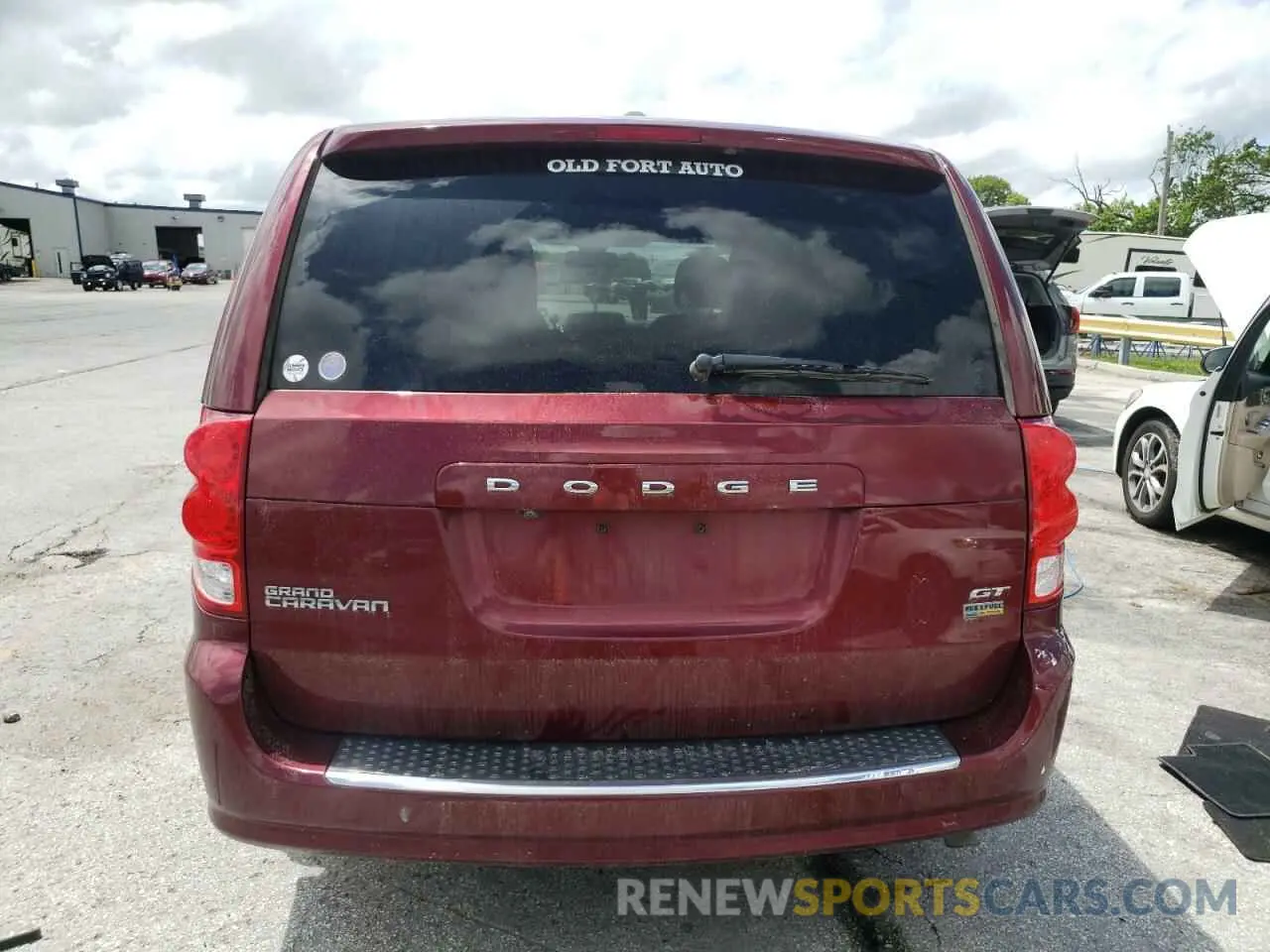 6 fotografías del automóvil dañado 2C4RDGEG2KR679398 DODGE CARAVAN 2019