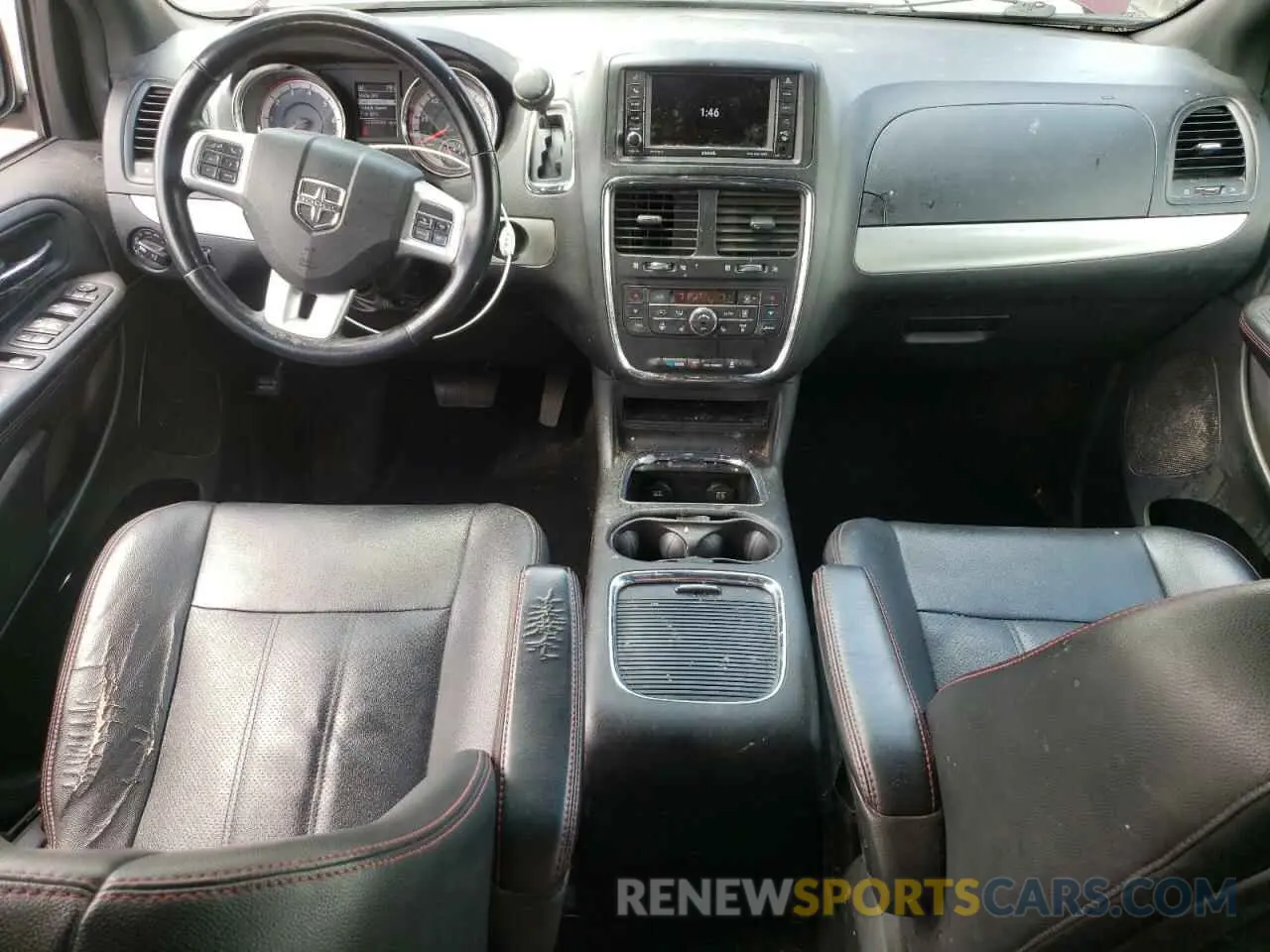 8 fotografías del automóvil dañado 2C4RDGEG2KR679398 DODGE CARAVAN 2019