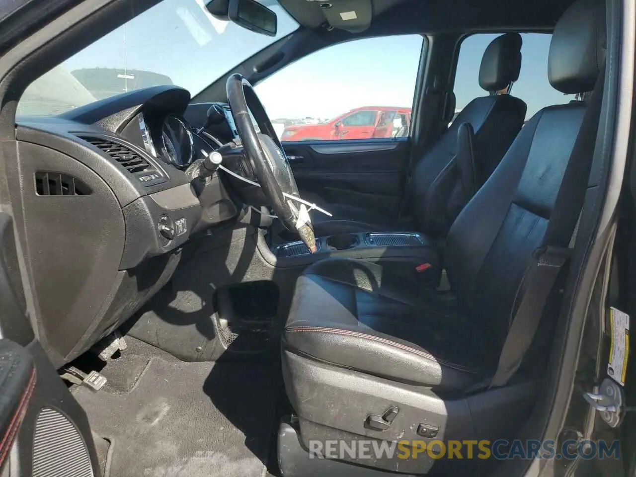 7 fotografías del automóvil dañado 2C4RDGEG2KR694788 DODGE CARAVAN 2019