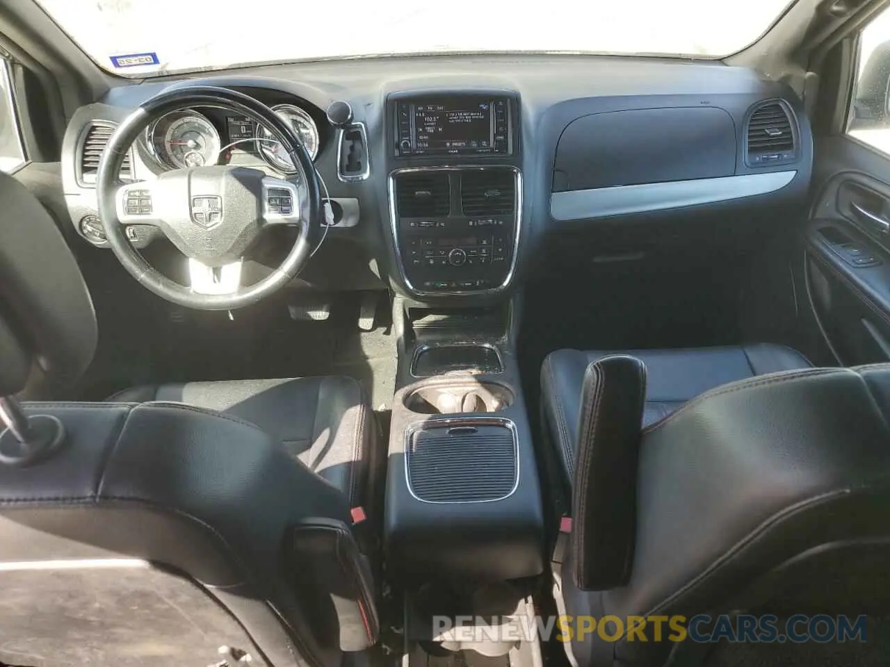 8 fotografías del automóvil dañado 2C4RDGEG2KR694788 DODGE CARAVAN 2019