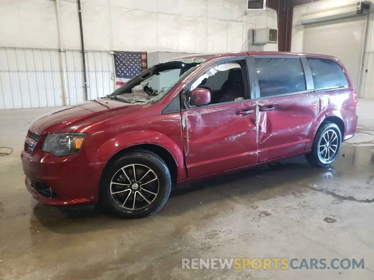 1 fotografías del automóvil dañado 2C4RDGEG3KR533592 DODGE CARAVAN 2019