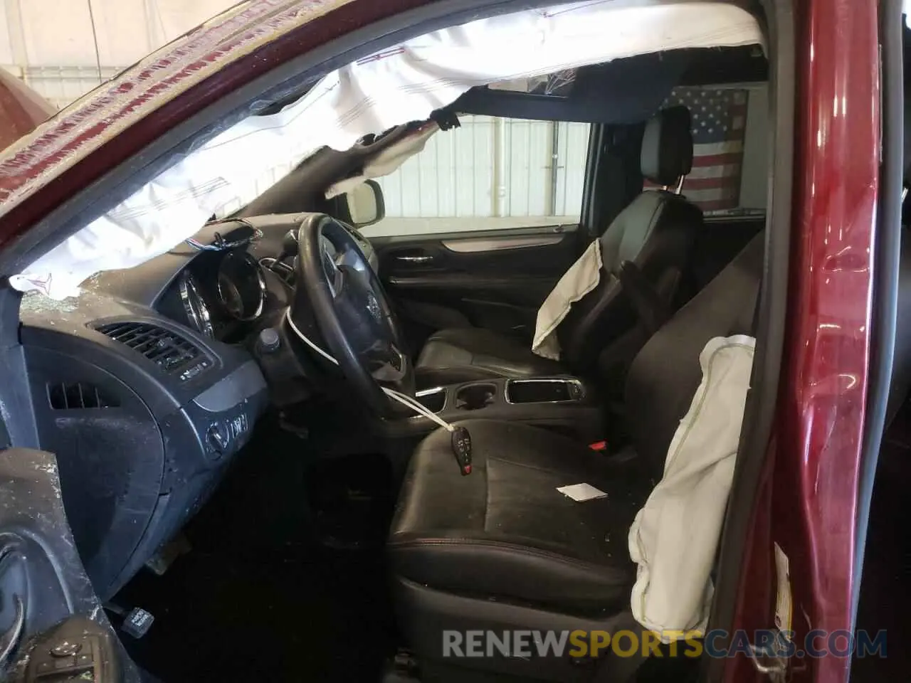 7 fotografías del automóvil dañado 2C4RDGEG3KR533592 DODGE CARAVAN 2019