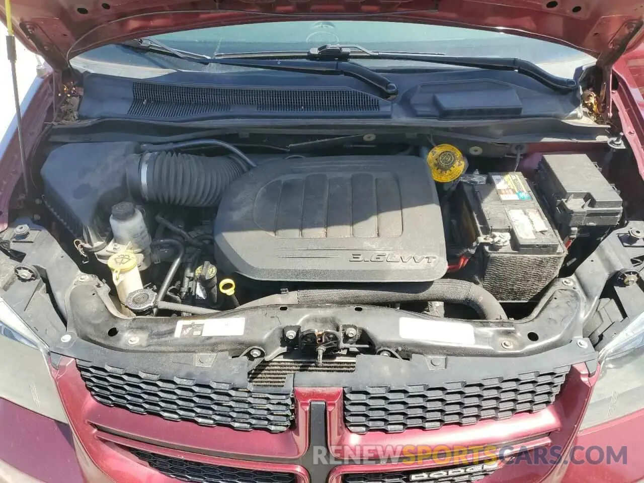 12 fotografías del automóvil dañado 2C4RDGEG3KR538291 DODGE CARAVAN 2019