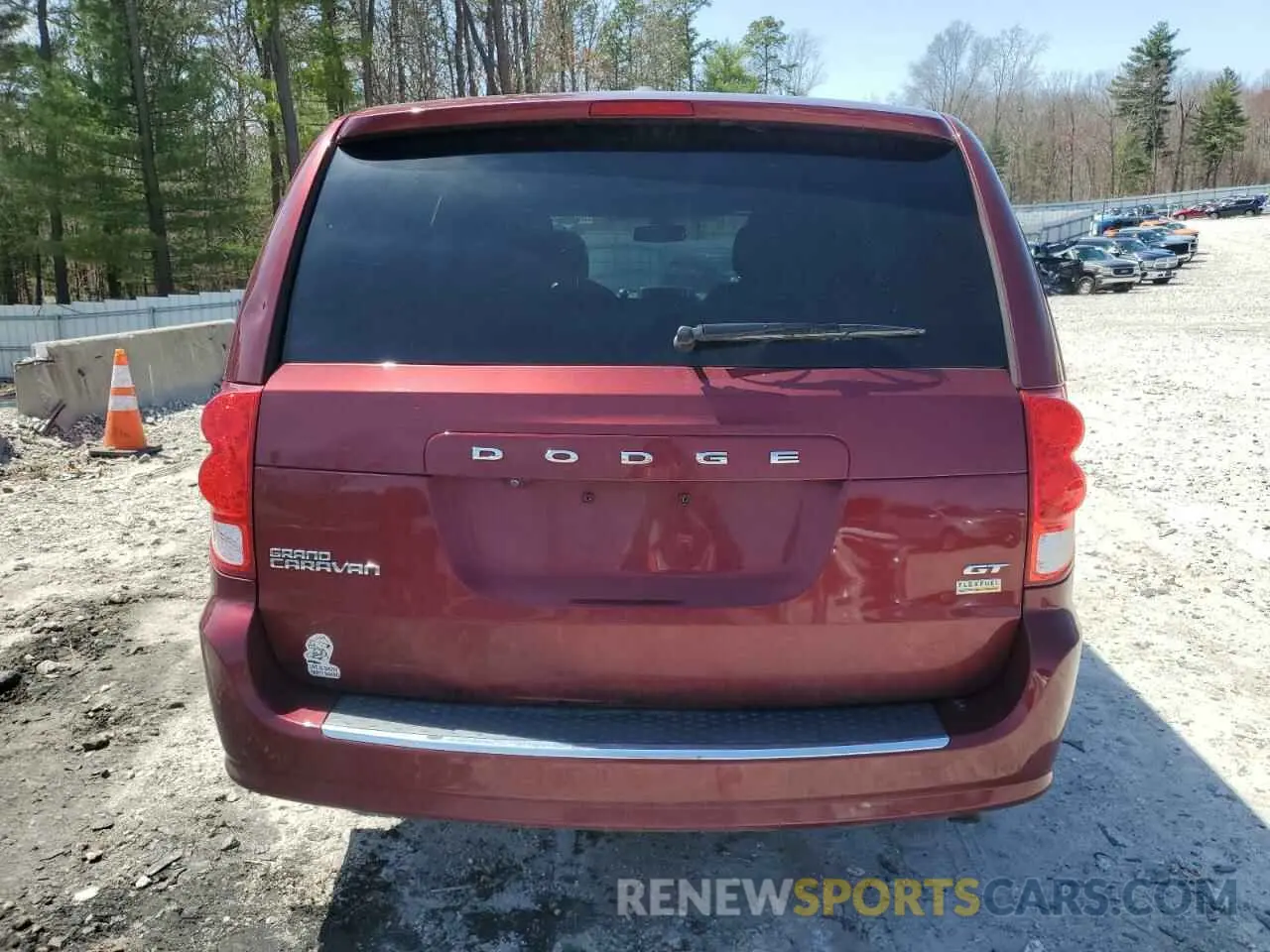 6 fotografías del automóvil dañado 2C4RDGEG3KR538291 DODGE CARAVAN 2019
