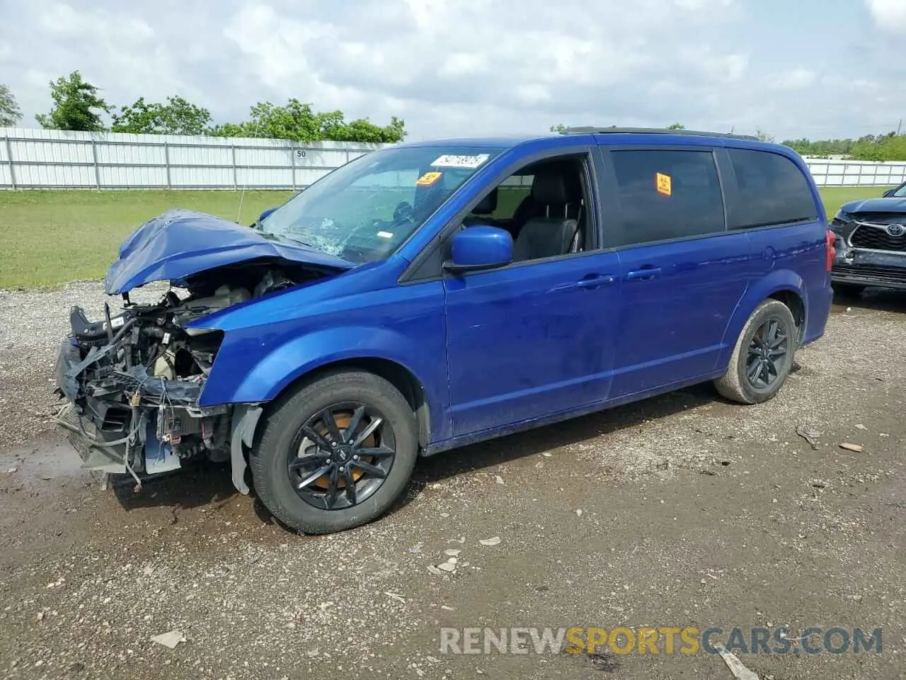 1 fotografías del automóvil dañado 2C4RDGEG3KR717446 DODGE CARAVAN 2019