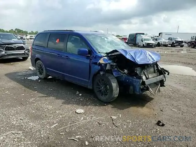 14 fotografías del automóvil dañado 2C4RDGEG3KR717446 DODGE CARAVAN 2019
