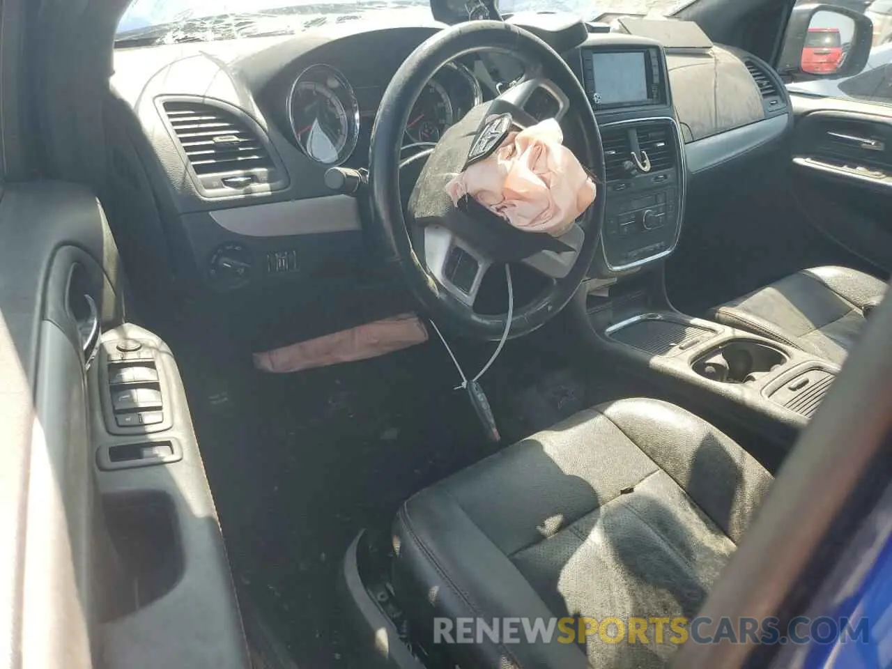 8 fotografías del automóvil dañado 2C4RDGEG3KR717446 DODGE CARAVAN 2019
