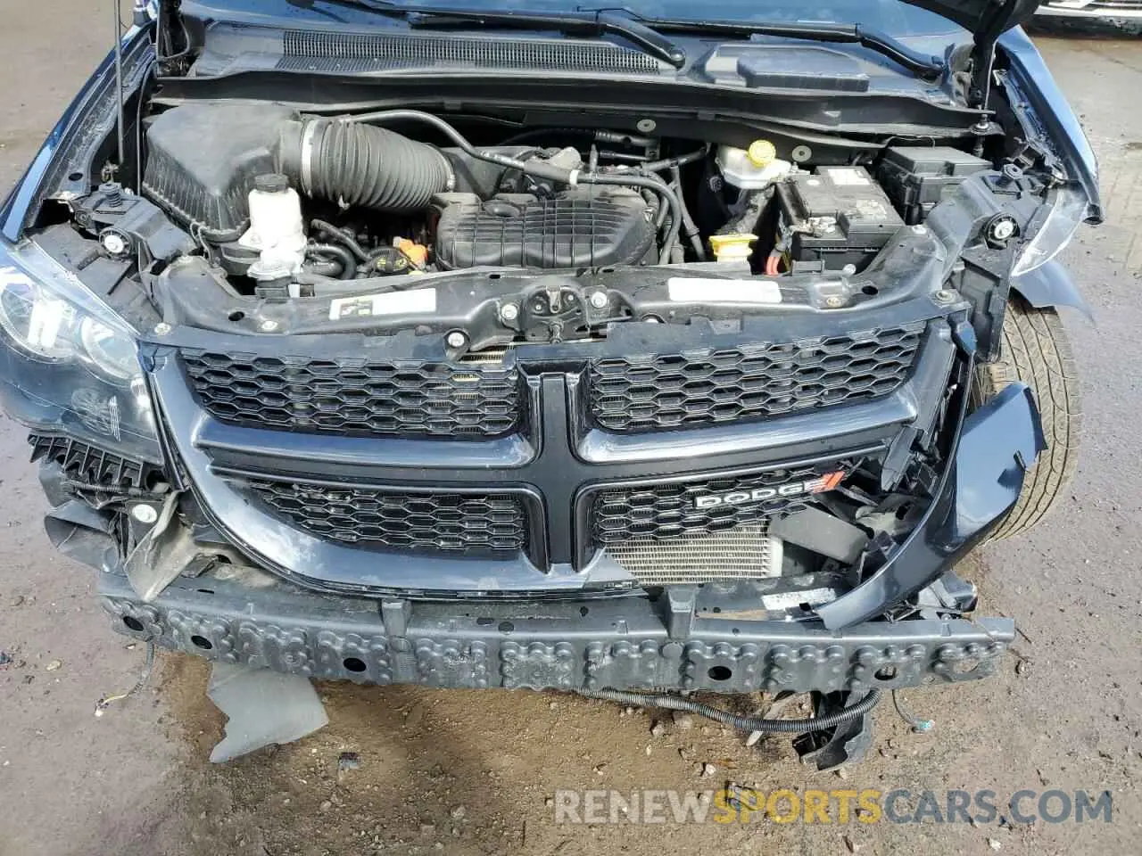 12 fotografías del automóvil dañado 2C4RDGEG3KR743769 DODGE CARAVAN 2019