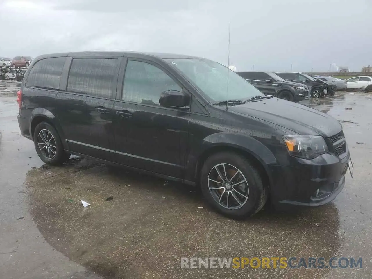 4 fotografías del automóvil dañado 2C4RDGEG4KR533939 DODGE CARAVAN 2019