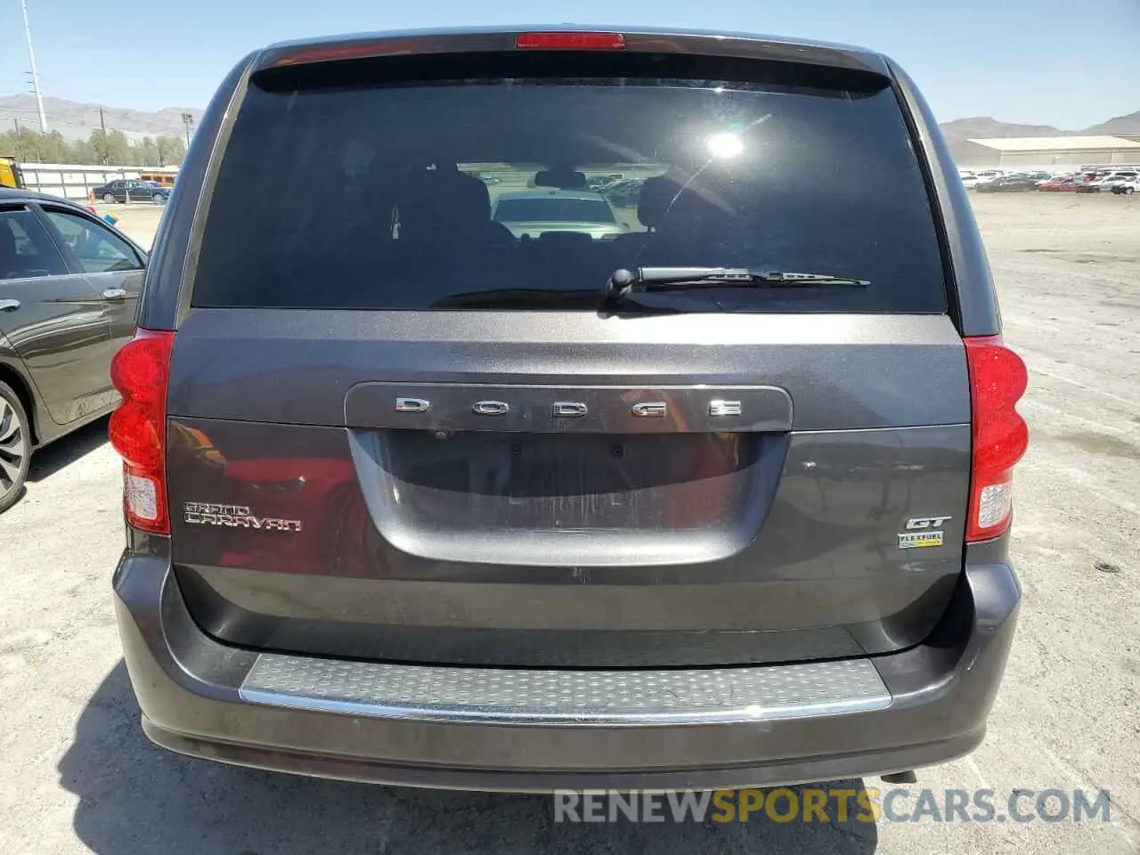 6 fotografías del automóvil dañado 2C4RDGEG4KR536257 DODGE CARAVAN 2019