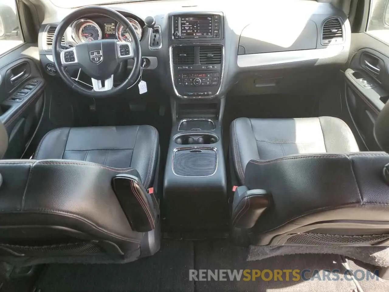 8 fotografías del automóvil dañado 2C4RDGEG4KR536257 DODGE CARAVAN 2019