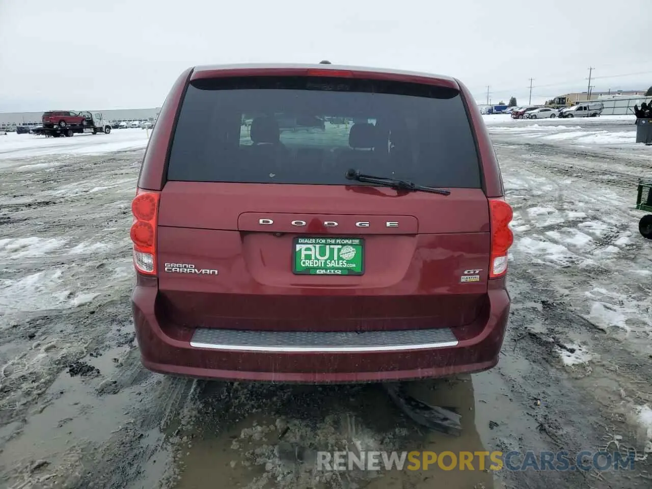 6 fotografías del automóvil dañado 2C4RDGEG5KR536445 DODGE CARAVAN 2019