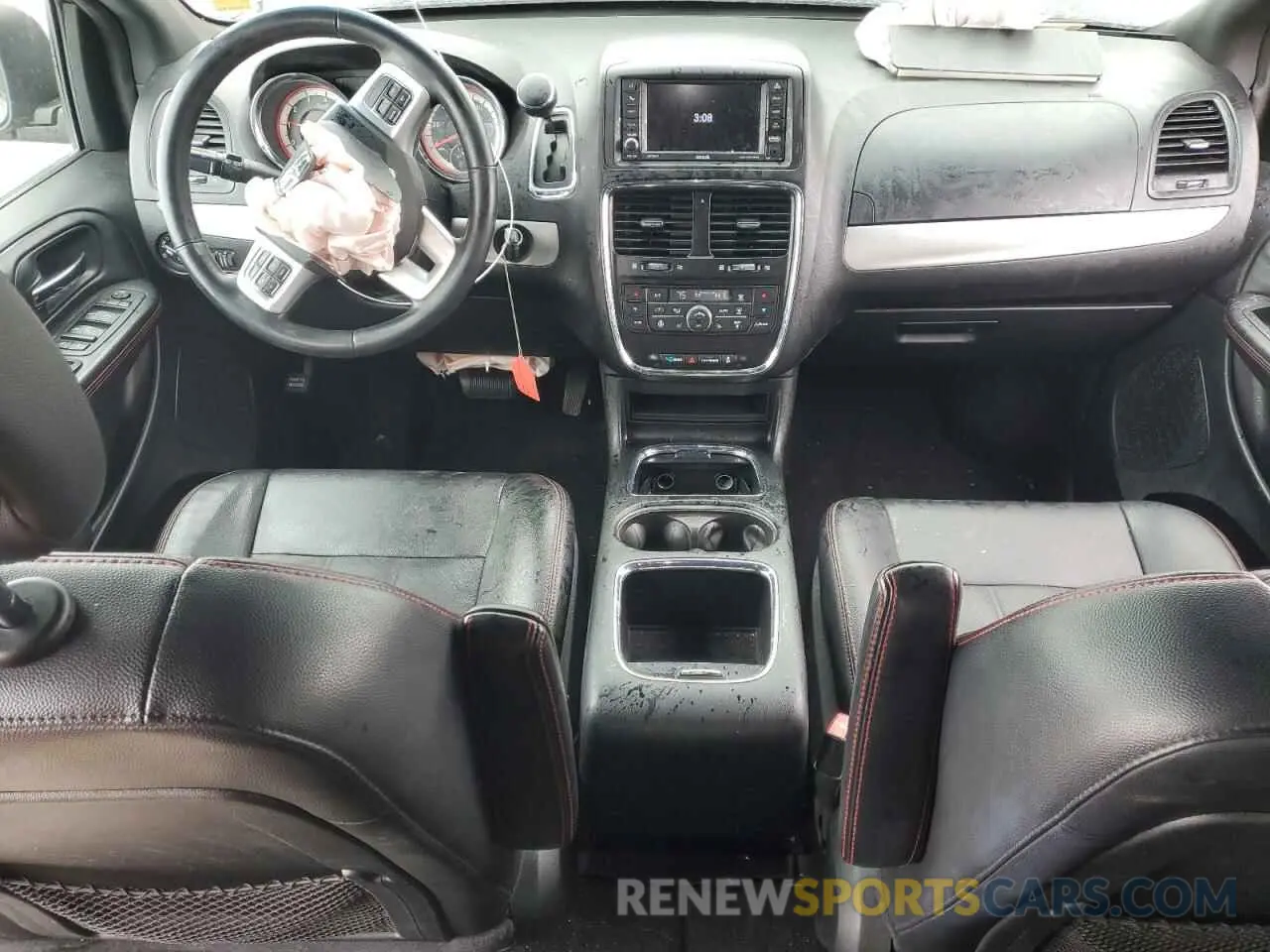 8 fotografías del automóvil dañado 2C4RDGEG5KR536445 DODGE CARAVAN 2019