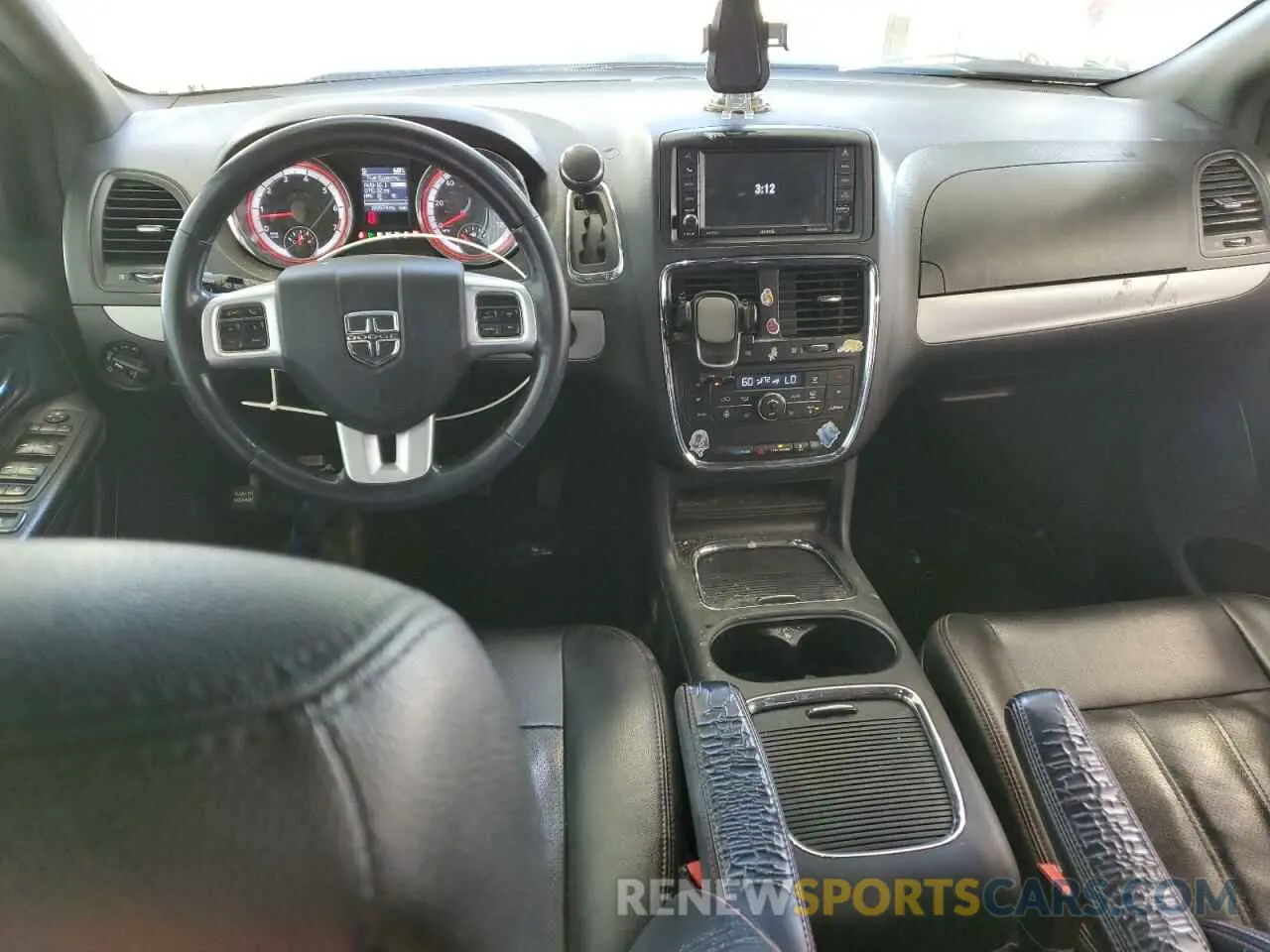 8 fotografías del automóvil dañado 2C4RDGEG5KR571339 DODGE CARAVAN 2019