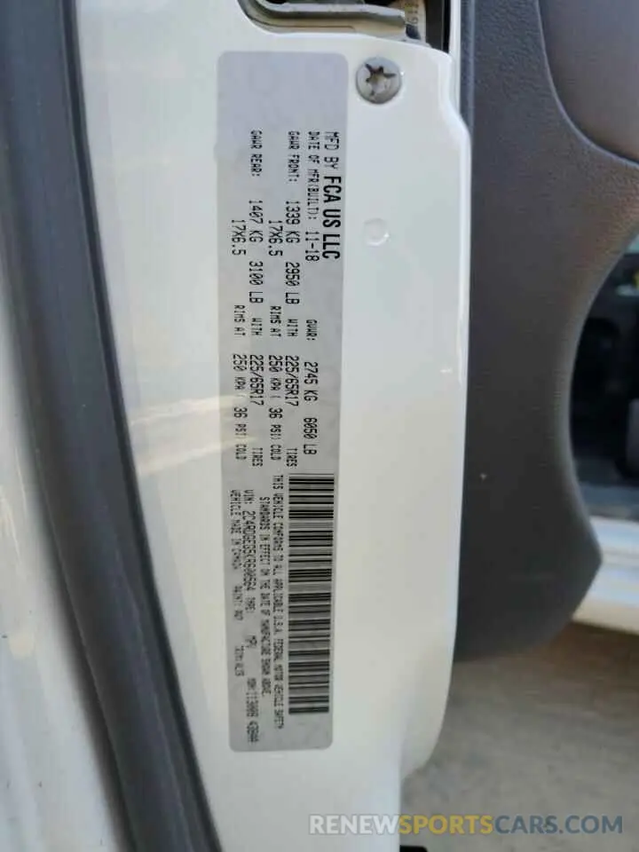 13 fotografías del automóvil dañado 2C4RDGEG5KR600564 DODGE CARAVAN 2019
