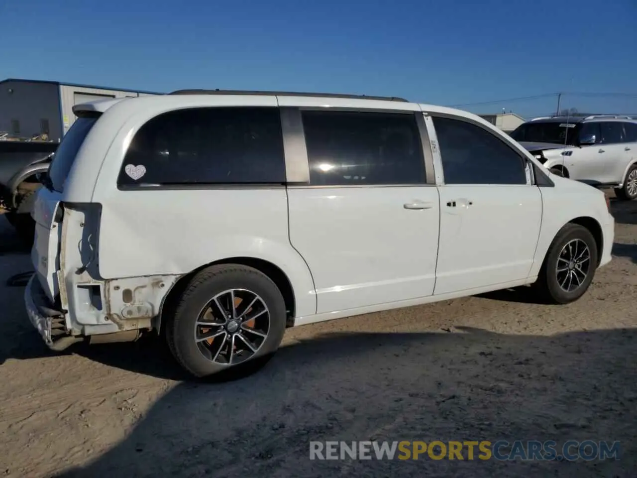 3 fotografías del automóvil dañado 2C4RDGEG5KR600564 DODGE CARAVAN 2019
