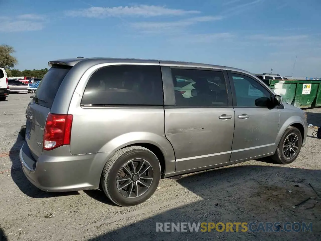 3 fotografías del automóvil dañado 2C4RDGEG5KR617980 DODGE CARAVAN 2019