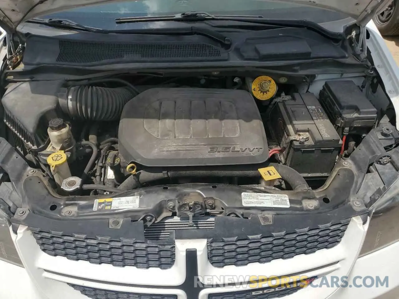 12 fotografías del automóvil dañado 2C4RDGEG5KR641020 DODGE CARAVAN 2019