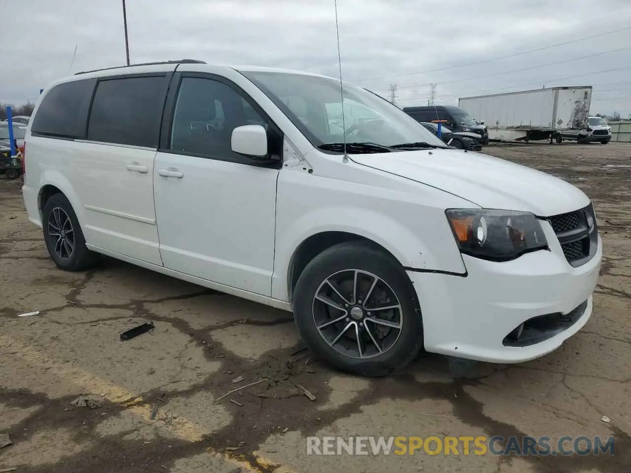 4 fotografías del automóvil dañado 2C4RDGEG5KR648341 DODGE CARAVAN 2019