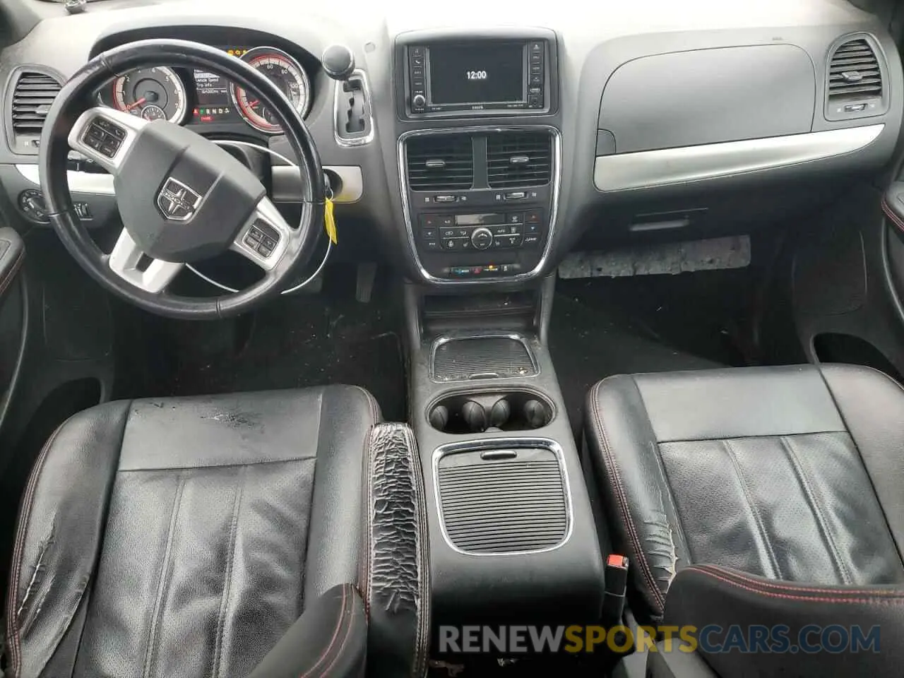8 fotografías del automóvil dañado 2C4RDGEG5KR648341 DODGE CARAVAN 2019