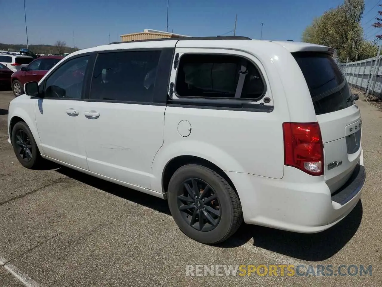 2 fotografías del automóvil dañado 2C4RDGEG5KR750061 DODGE CARAVAN 2019