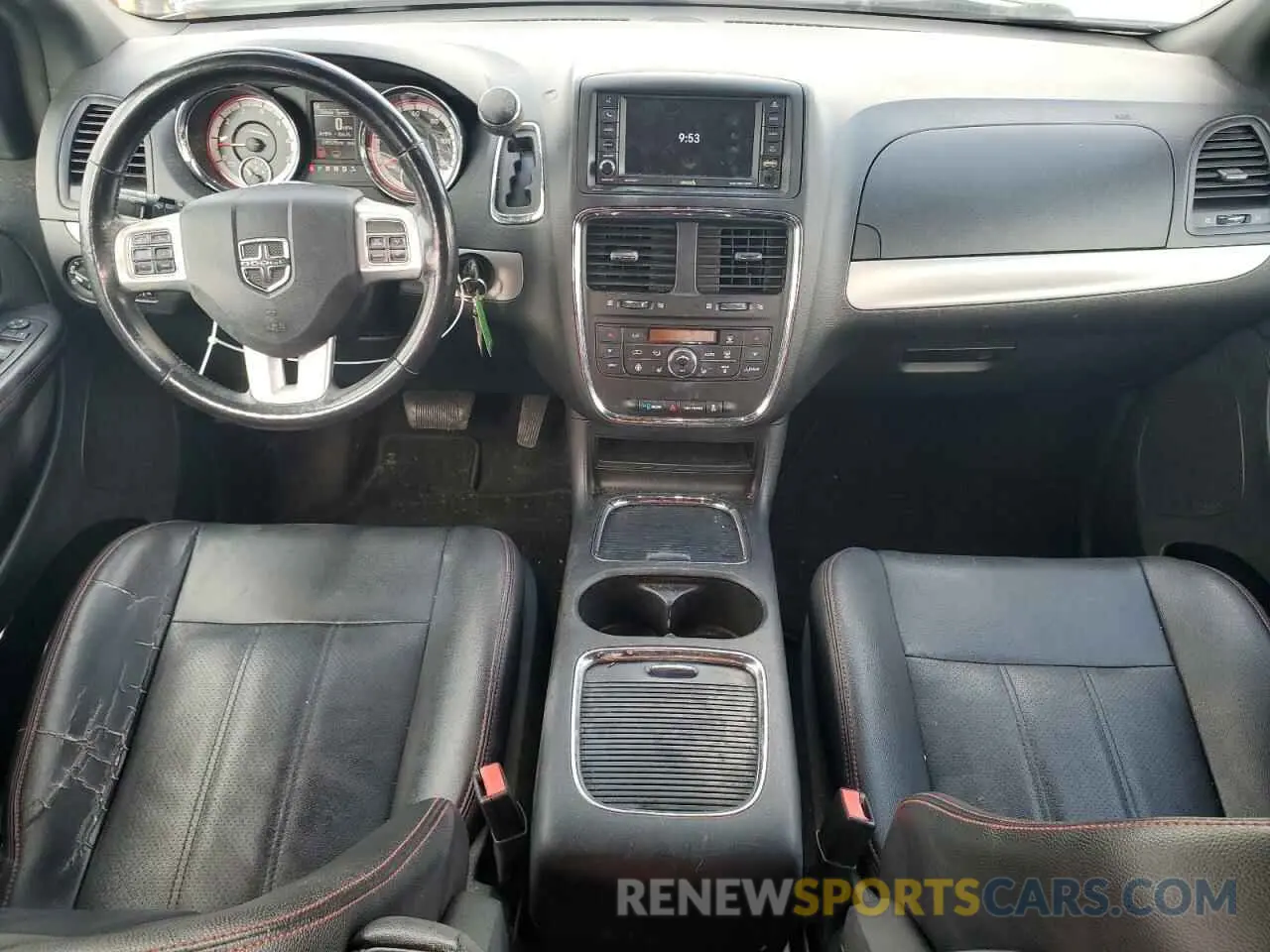 8 fotografías del automóvil dañado 2C4RDGEG5KR750156 DODGE CARAVAN 2019