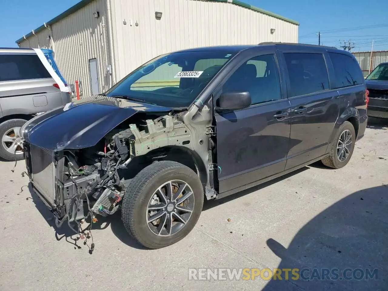 1 fotografías del automóvil dañado 2C4RDGEG6KR600654 DODGE CARAVAN 2019
