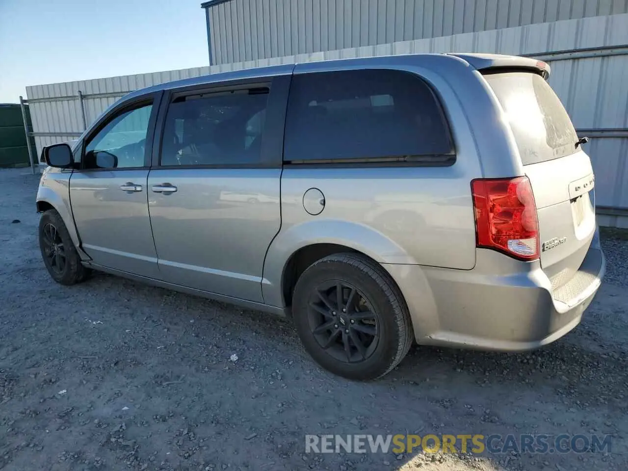 2 fotografías del automóvil dañado 2C4RDGEG6KR641320 DODGE CARAVAN 2019