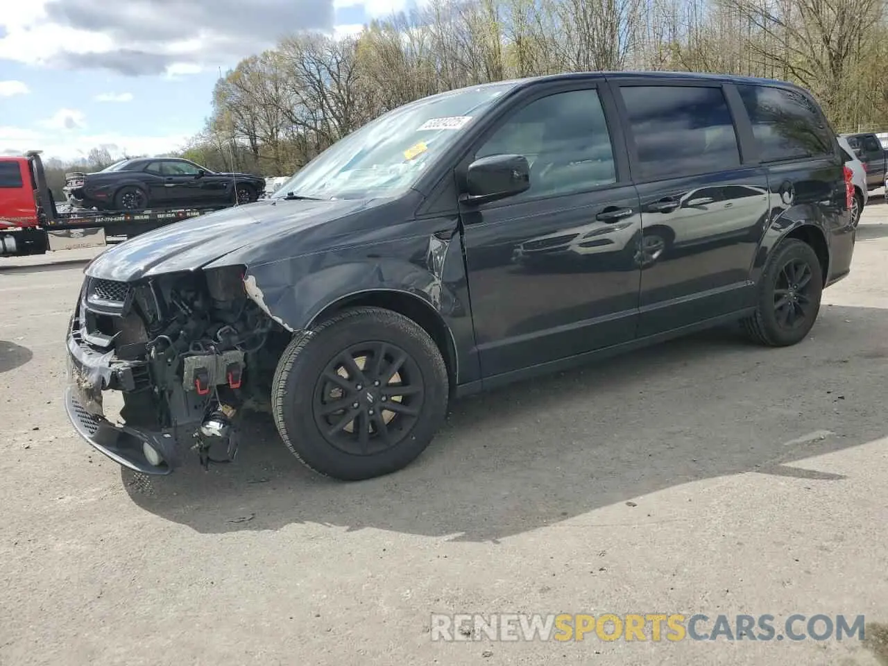 1 fotografías del automóvil dañado 2C4RDGEG6KR676035 DODGE CARAVAN 2019