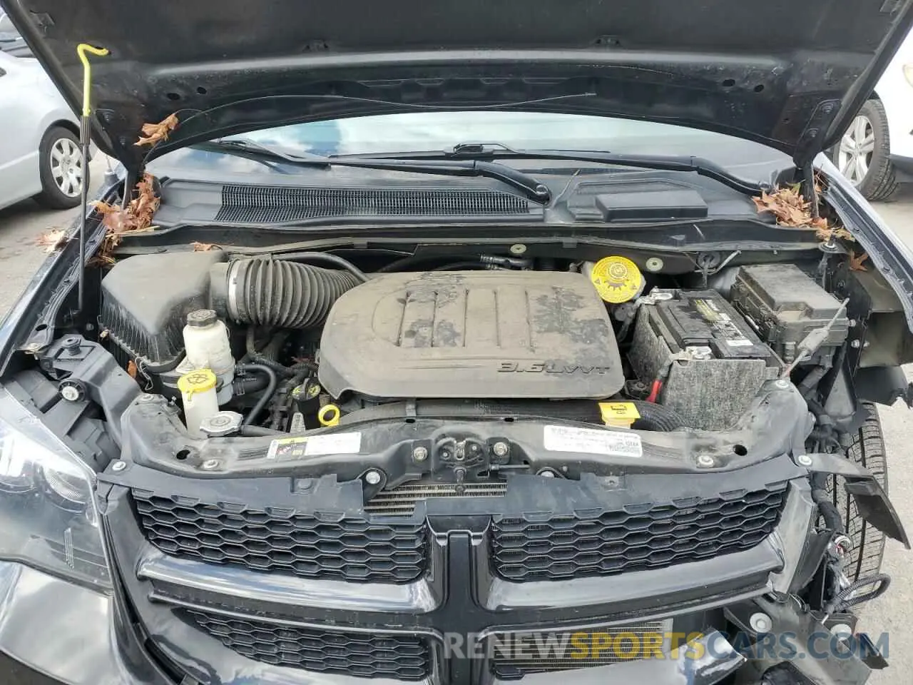 12 fotografías del automóvil dañado 2C4RDGEG6KR676035 DODGE CARAVAN 2019